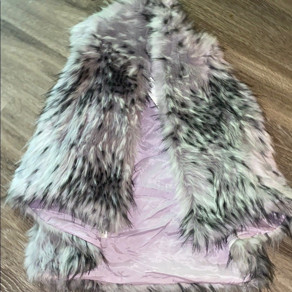BCBG Fur Vest